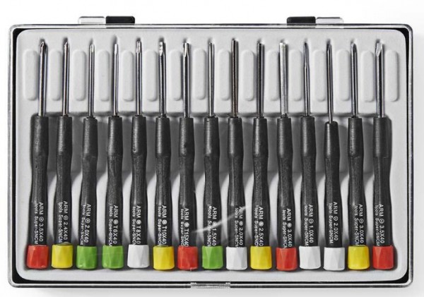 SDAS110VA * Precizni set odvijaca 3x PH / 4x Flat / 4x Hex / 4x Tx (15kom)