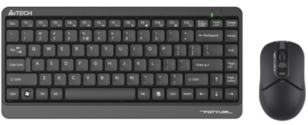 A4-FG1112 A4Tech Fstyler Bezicna tastatura YU-LAYOUT + bezicni mis USB,Black