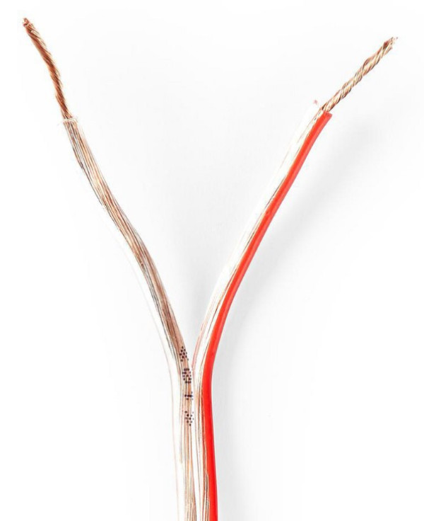 CAGW0750TR150 * Kabl za zvucnike 2x0.75mm, PVC, Transparentni, 15m (KABL-AUDIO) (175)