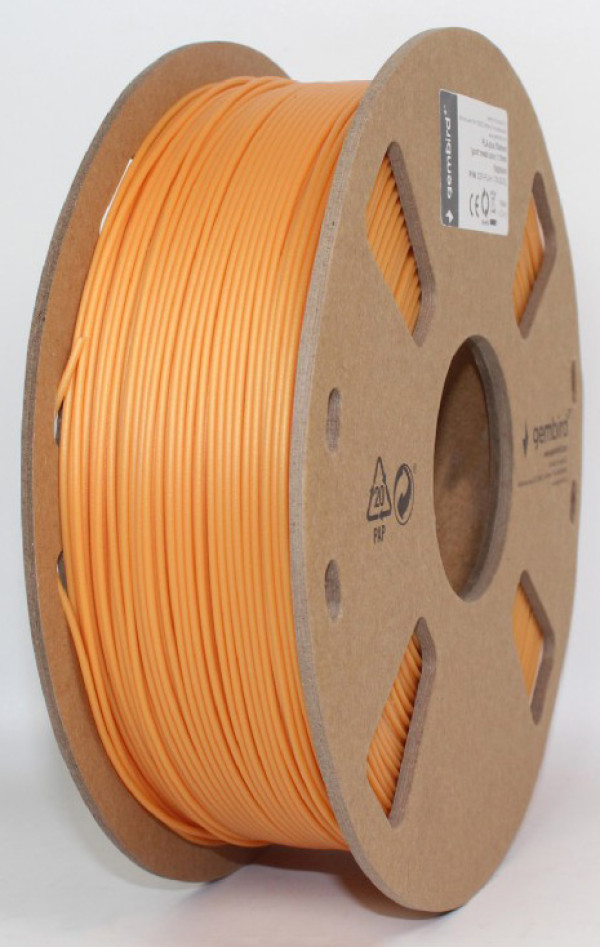 3DP-PLA+1.75-02-O PLA-PLUS Filament za 3D stampac 1,75mm kotur 1KG Orange (jaci od standardnog PLA)