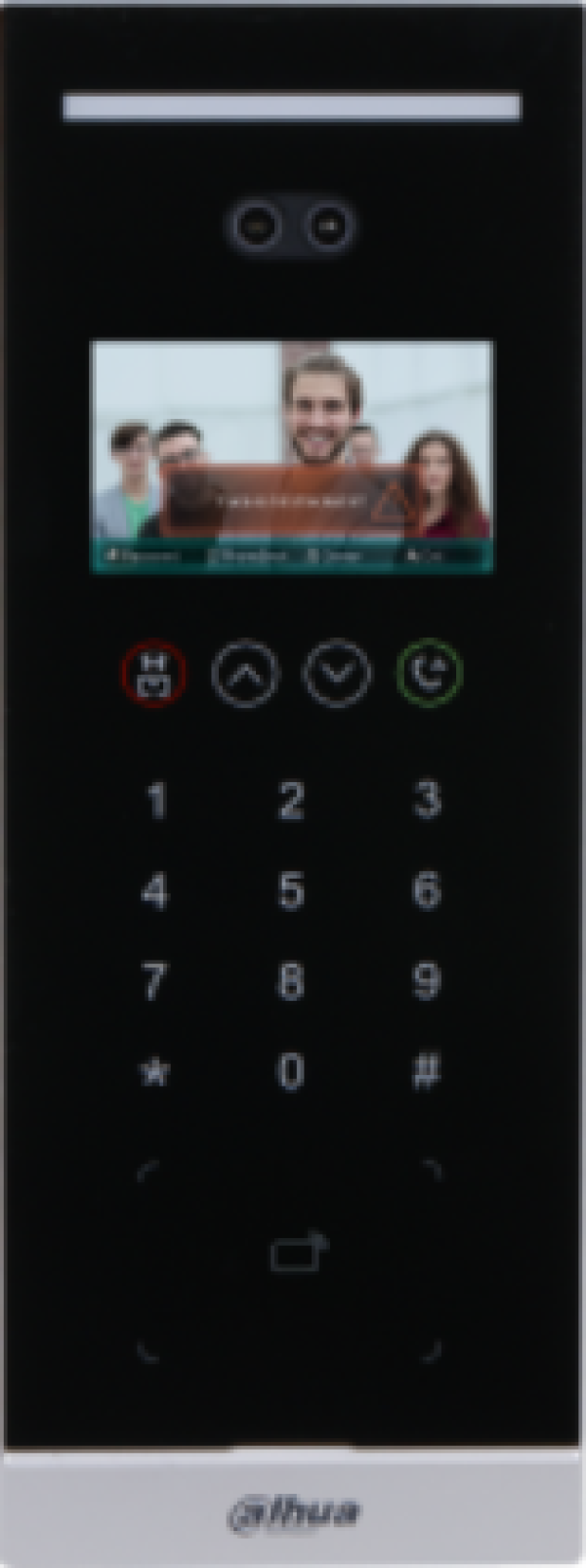 Dahua INTERFON VTO6531H SIP VIDEO SA ÈITAÈEM, TASTATUROM I FUNKCIJOM PREPOZNAVANJA LICA  4.3