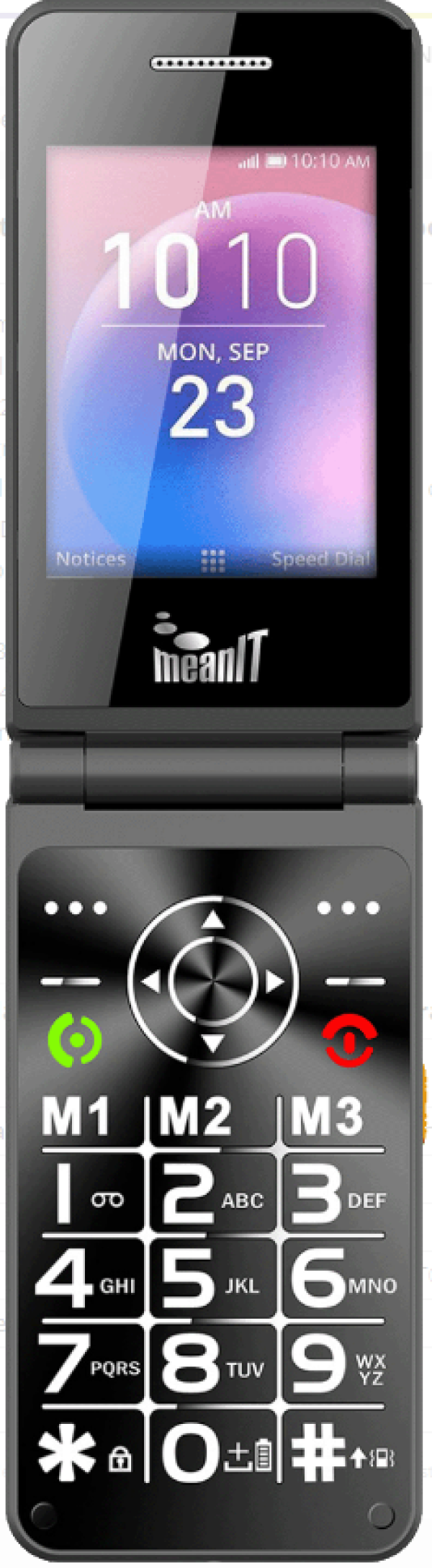 FLIP XXL MOBILNI TELEFON,Veliki displej u boji 2,8 inèa, Dual SIM (2G), FM, BT, 1400 mAh