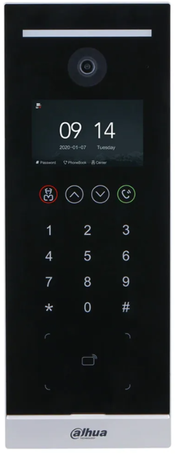 x-Dahua INTERFONSKI PANEL VTO6521H,  IP DIGITALNI VIDEO L SA ÈITAÈEM I TASTATUROM, SIP 2.0  4.3 IPS