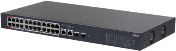 Dahua switch CS4226-24ET-375, CLOUD UPRAVLJIVI LAYER 2 POE 26-PORTNI SA 2 RJ45 UPLINK-A I 2 SFP