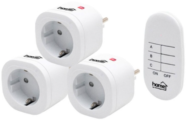 Home Strujna utiènica sa daljinskim upravljaèem 1+3 3000W TH 3013