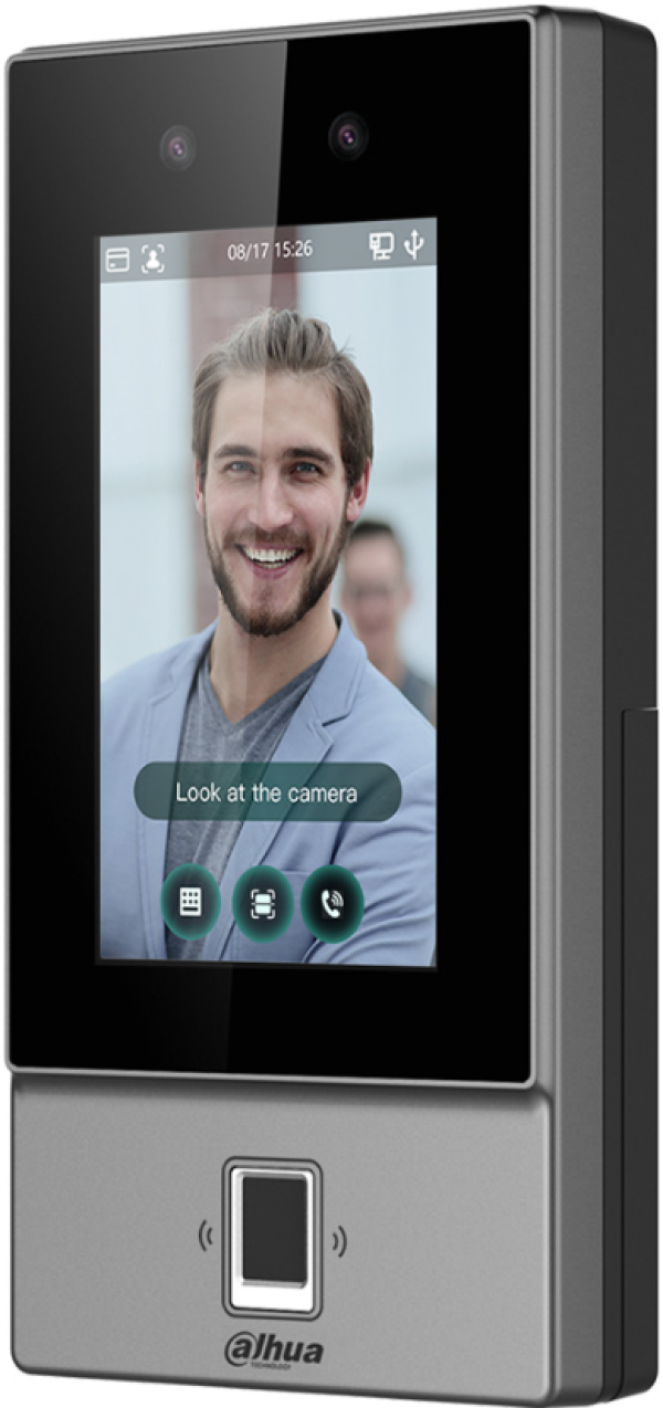 Dahua ASI6214S-PW Terminal/WiFi i mrežni kontroler za kontrolu pristupa, 4.3 inèa ekran