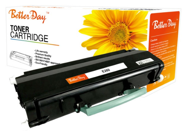 Toner BetterDay E260/E360/E460 E260A21A zam. kaseta za LEXMARK  3.5k