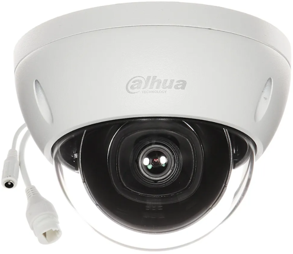 Dahua Kamera IPC-HDBW1230E-0280B-S5, IP 2MP Anti-vandal dome, IC 30M, 2.8mm, IP67, IK10