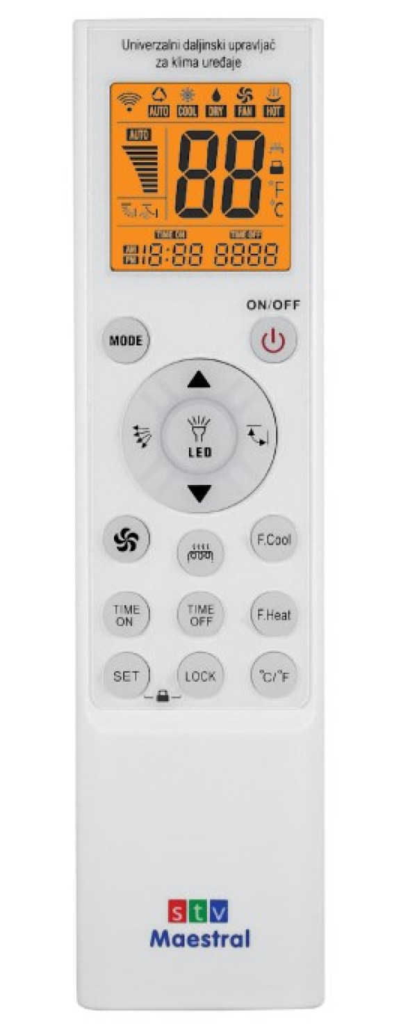 STV- MAESTRAL Daljinski upravljac  za klima uredjaje