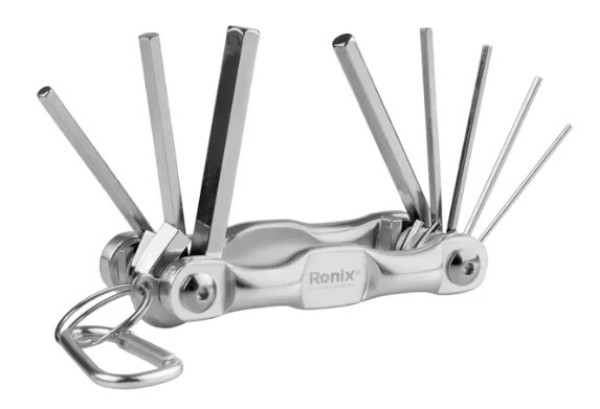 Alat Sklopivi SET HEX kljuceva 8-DELNI CR-V RH-2040  1.5-8MM