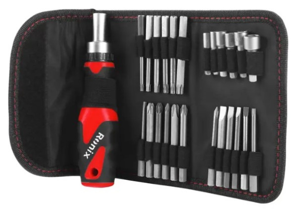 Alat SET BITOVA I NASTAVAKA 24+2 RH-2721 BL TORBICA