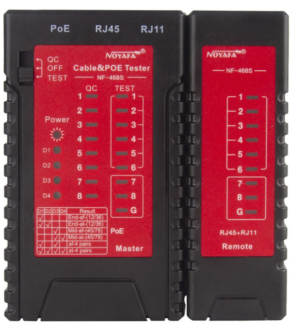 NOYAFA NF-468S Network Cable Tester