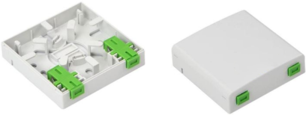 ZAVRŠNA OPTIÈKA KUTIJA SA ADAPTEROM SC/APC 200X130X35MM, ZOK-86-SC/APC