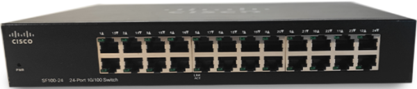 Cisco SF100-24 24-PORT 10/100 SWITCH REFABRIKOVANO