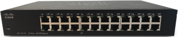 Cisco SF110-24 24-PORT 10/100 SWITCH REFABRIKOVAN