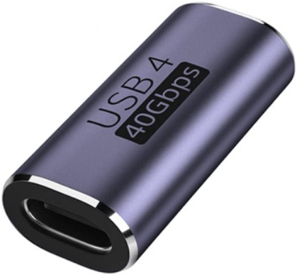 Adapter Type C 40Gbps ženski F/F Kettz ADC-K040