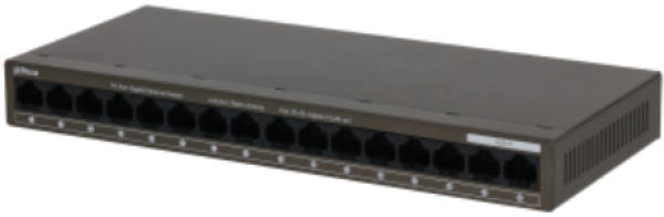 Dahua PFS3016-16GT-M 16-PORTNI GIGABITNI SWITCH; LAYER 2
