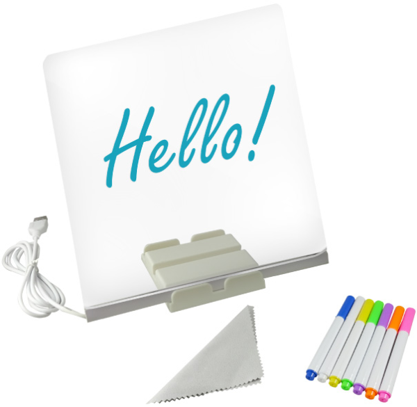 LED akrilna tabla za crtanje 20x20cm