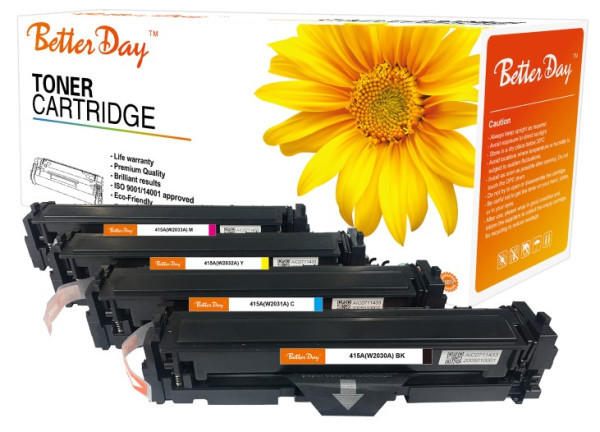 Toner BetterDay 415A(W2033A) M zam. kaseta za HP Magenta 2.5k