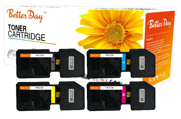 Toner BetterDay C-TK5230 M (Low temperature toner) zam. kaseta za  Kyocera Magenta 2.2k