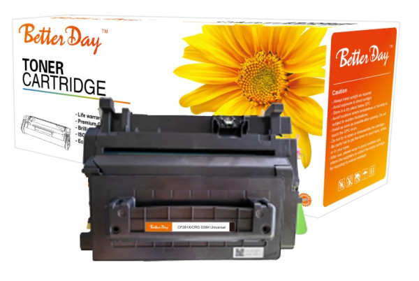 Toner BetterDay CF281X, CRG-039H, M604 / M605 / M606 / M630, CRG-039 zam. kaseta za HP 25k