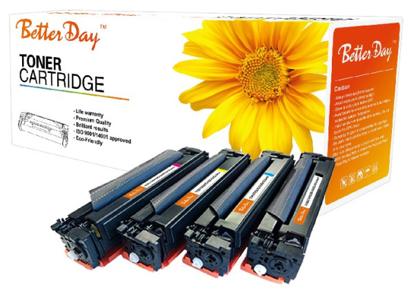 Toner BetterDay CF540A/CRG-054/CF400A/CRG-045 zam. kaseta za HP Black 1.7k