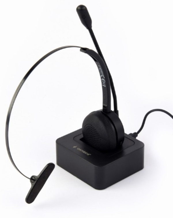 BTHS-M-01 Gembird Bluetooth slušalice za Call centar, mono, crne