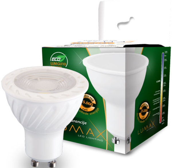 Lumax ECO LED sijalica GU10 5W, 6500K