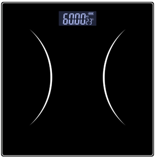 Vaga digitalna Rosberg R51650G za TT, 180kg, crna