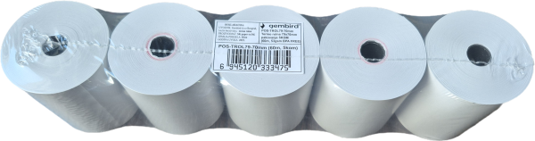 POS-TROL79-70mm Termo rolna 79x70mm, 5KOM,  (60m, 53gsm BPA FREE)