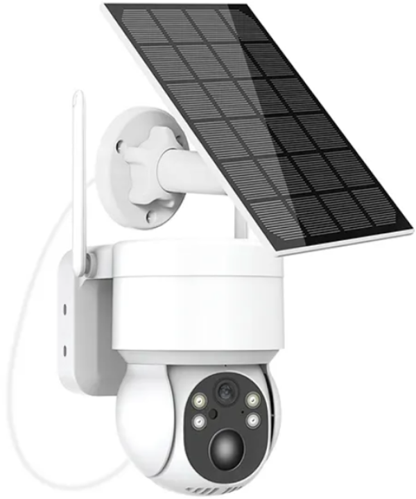 CAM-IP4MP-T13-4G GMB Solar kamera 4 mpix microSD iCSee xmeye app Two-way voice PTZ ip66 3.6mm