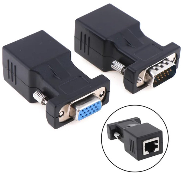 DEX-VGA-06 Gembird VGA extender 30m preko LAN kabla