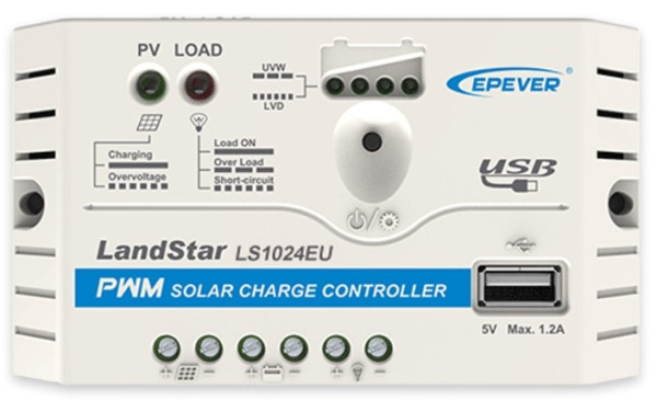 Kontroler punjenja solarnog sistema 10A 12/24V LS1024EU