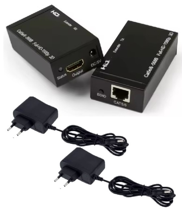 DEX-HDMI-06 Gembird HDMI extender 60m active (CAT6)