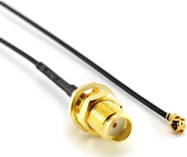 MikroTik ACSMAUFL U.fl to SMA Female pigtail for LTE cards MT124