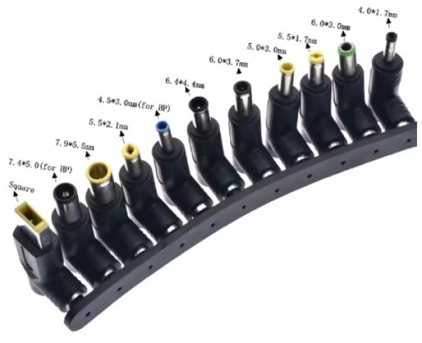 SMART-C11H Gembird 11Pcs 240W Universal Laptop Connector 5.5 x 2.5mm(2.1)
