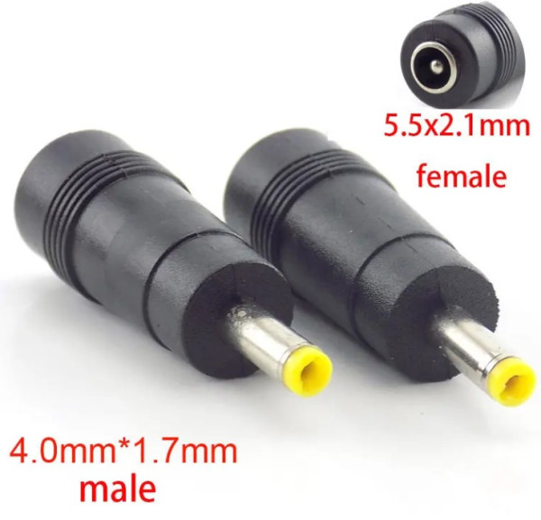 NPC-5.2x2.5mm 4.0x1.7mm Yellow DC to DC 20V Connector (G) (prodaje se na komad)