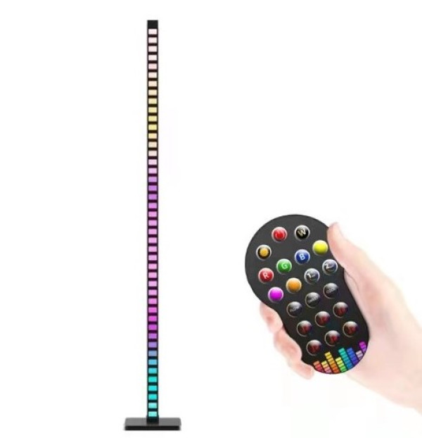 Podna lampa M69-B RGB+IC * crna 10W LED sa daljinskim 20 tastera i adapterom 5V 2A