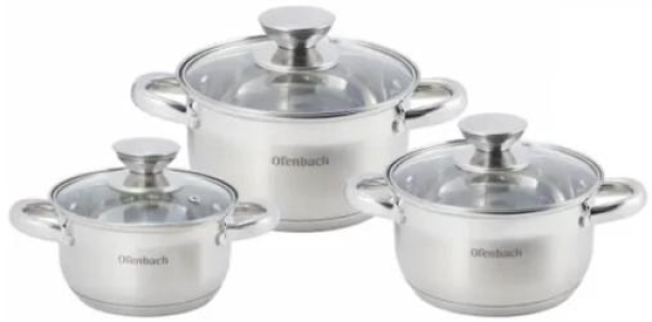 Kamille Ofenbach 100002 - Set šerpi 3 kom