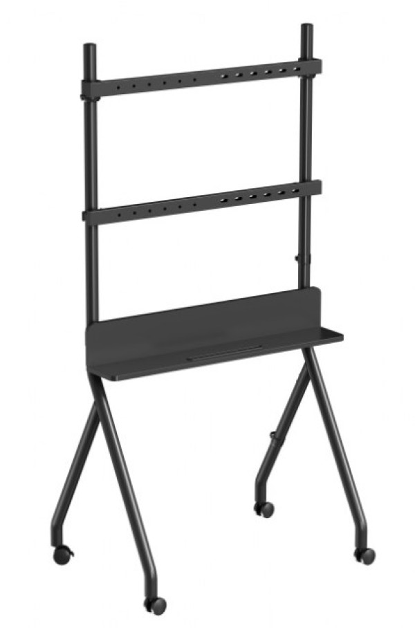 TVS-86F-02 Gembird Podni stalak za TV, 55-86inc, crni