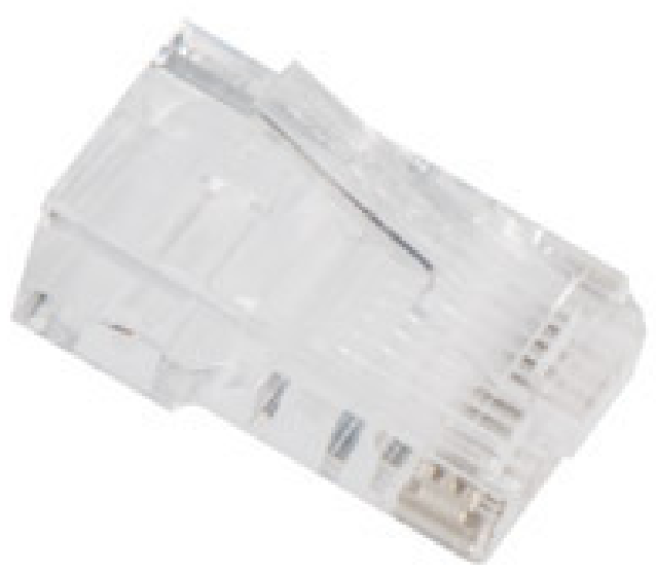 LAN KONEKTOR UTP CAT6 prolazni TROUGH 100 KOM 8p8c