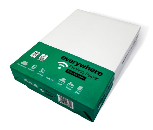 Papir Fotokopir Everywhere A4/75g m2/ 500Lista za laser, inkjet i fotokopir masine Ris papira
