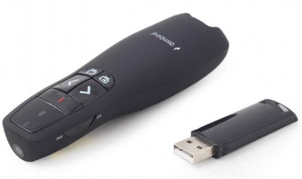 WP-L-12 Gembird Wireless prezenter, laser pointer