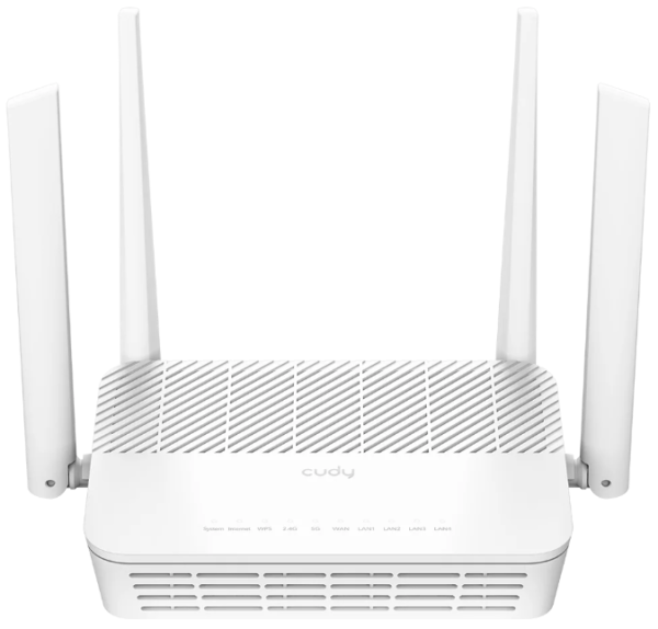Cudy WR3000P AX3000 2.5G Mesh Wi-Fi 6 PoE Router, 1.3 GHz Dual-Core CPU, 4-Stream Dual-Band Wi-Fi 6