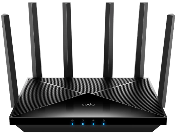Cudy WR6500H BE6500 2.5G Wi-Fi 7 Router, Broadcom 2 GHz Quad-Core CPU, 6-Stream Dual-Band Wi-Fi 7