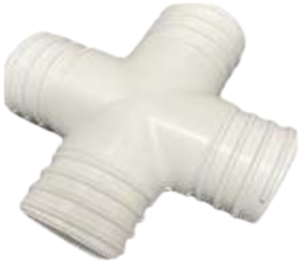 T komad (krst) duzina 130mm x 130mm, precnik 50mm