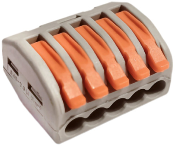 Bezvijacna spojnica vodova 5P 0.08-2.5mm2 (pakovanje 10kom)