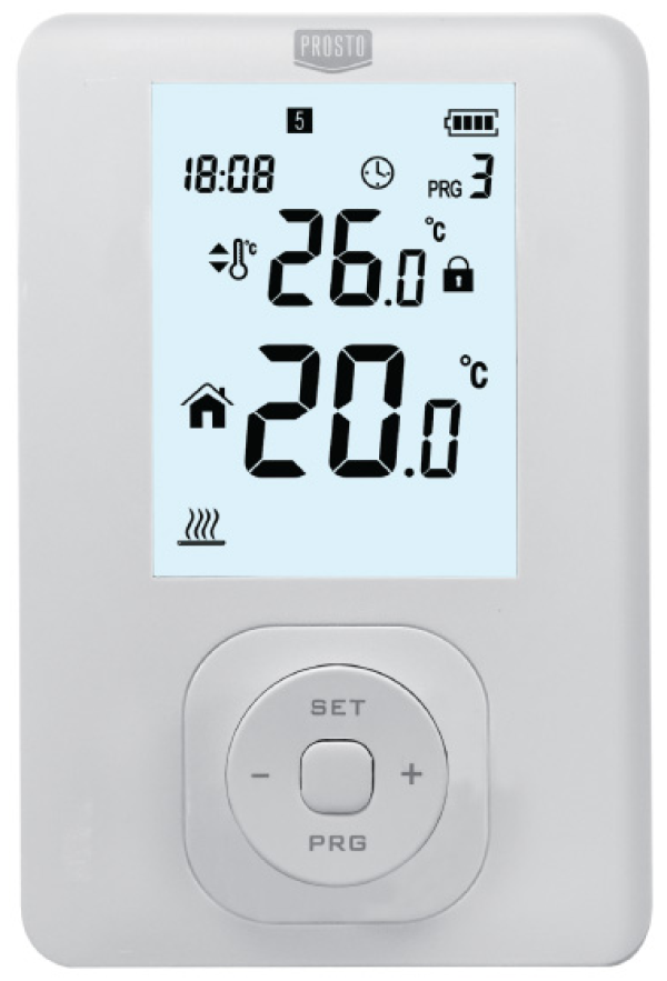 PROSTO Programabilan zicni sobni termostat DST-304H