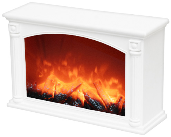 HOME Dekorativni kamin na baterije, bez funkcije grejanja