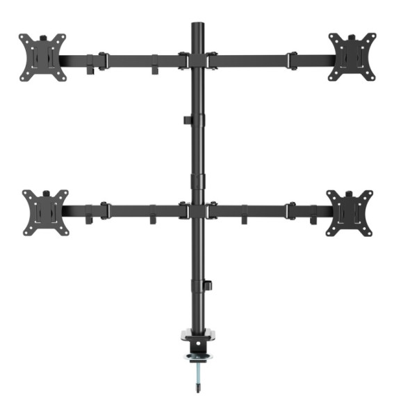 MA-D4-01 Gembird Podesivi stoni drzac za monitor sa cetri ruke,tilt,rotacija,okretanje,13-32 max10kg